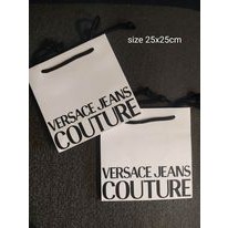 ถุงกระดาษversace jeans couture ของเเท้