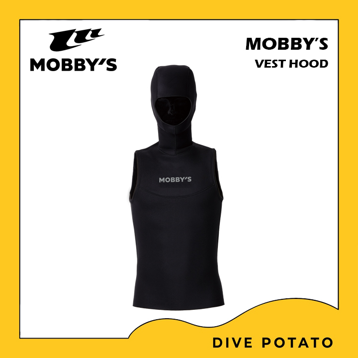 Vest Hood for diving เสื้อเวสต์ฮูดจากแบรนด์ Mobby's