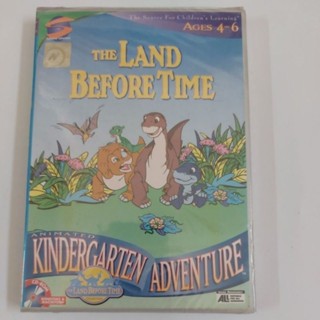 เกมส์เพื่อการศึกษา PC  The Land Before Time  Kindergarten Adventure แผ่นแท้ สินค้ามือ1 เหมาะสำหรับสะสม