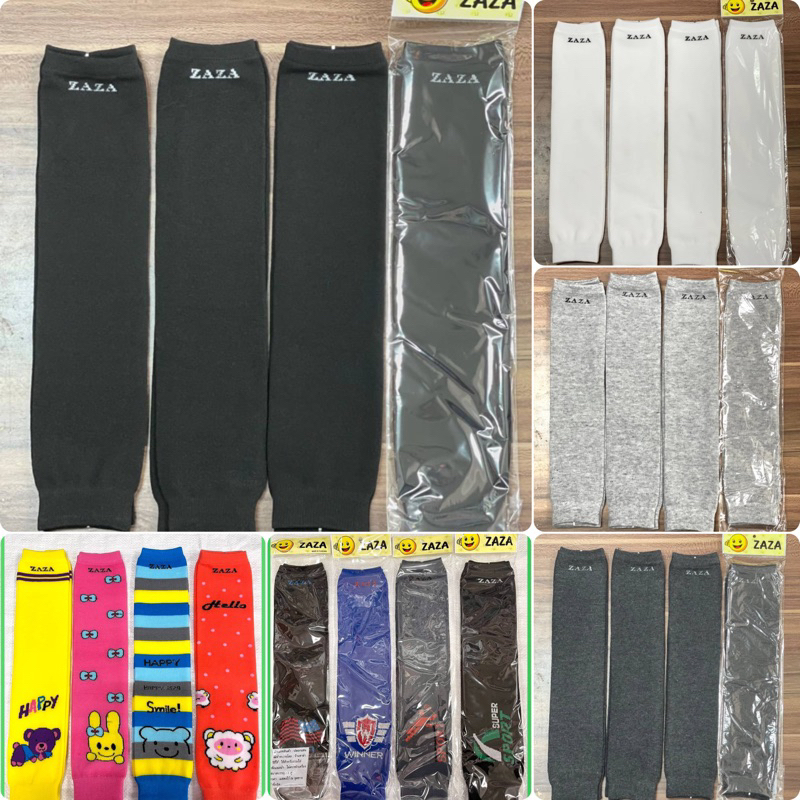 ปลอกแขนป้าย zaza ราคายกแพ็คโหลมี 12 คู่(116)