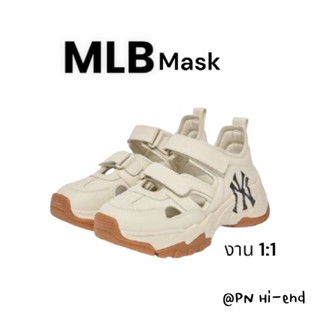 🔥NY ขาวของพร้อมส่งแล้ว🔥รองเท้าผ้าใบลำลองชายหญิง MLB Mask 36-44 เทียบ1:1 (พร้อมส่ง🔥ไซส์ปกติ) พร้อมกล่อง