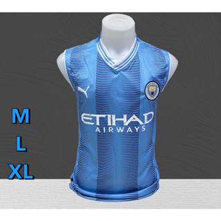 เสื้อกล้ามผู้ชายทีมแมนซิตี้ใหม่ล่าสุดเลย2023/2024