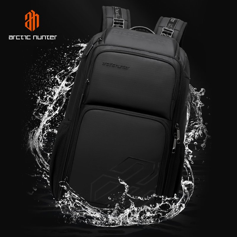 Arctic Hunter Waterproof Laptop Backpack รุ่น B00461 กระเป๋าเป้ 50cm*20cm*30cm กันน้ำBlackโน๊ตบุ๊ค 15.6นิ้ว