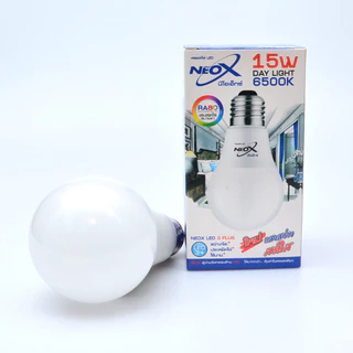 Neox Bulb 3W 5W 7W 9W 12W 15W 18W 25W แสงขาว 6500K แสงวอร์มไวท์ 3000K ถนอมสายตา ขั้วเกลียว E27 ประหยัดไฟ หลอดLED ถนอม