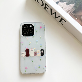 พร้อมส่งในไทย ✨ เคสโทรศัพท์ เคสมือถือ เคส TPU แก๊งหมา 6 ตัว  TPU-S1306