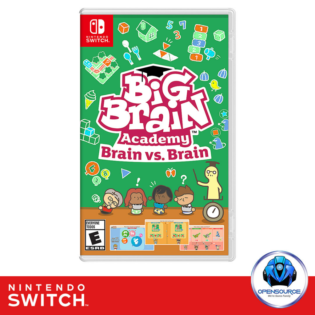 [พร้อมส่ง]Nintendo: Big Brain Academy Brain vs. Brain (US ASIA) - Nintendo Switch