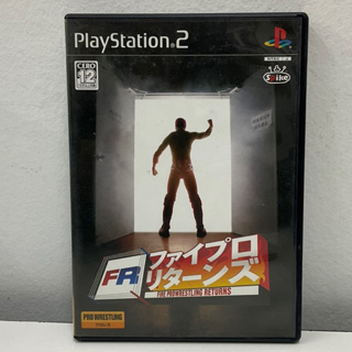 แผ่นแท้ [PS2] Fi-Pro Returns (Japan) (SLPM-66082 | 66388) Fire Pro Wrestling Returns