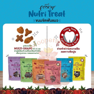 Pramy Nutri-Treat พรามี่ ขนมขัดฟันแมวหลากหลายรสชาติ ขนาด 50g