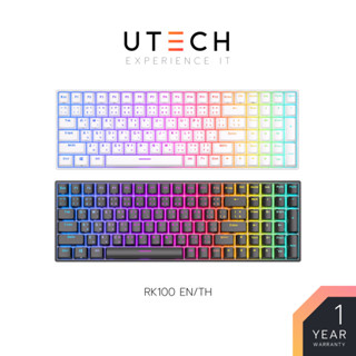 คีย์บอร์ด Royal Kludge Keyboard RK100 คีย์ไทยไฟลอด Hotswap RGB Wireless Mechanical Keyboard rk by UTECH