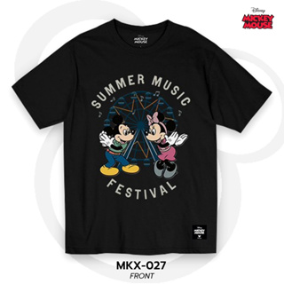 Power 7 Shop เสื้อยืดการ์ตูน มิกกี้เมาส์ ลิขสิทธ์แท้ DISNEY (MKX-027)