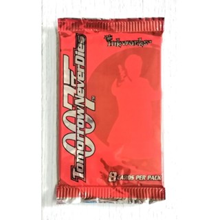 (Sealed Pack) ซองสุ่มการ์ด เจมส์ บอนด์ 007 ( JAMES BOND 007 TOMORROW NEVER DIES TRADING CARDS )