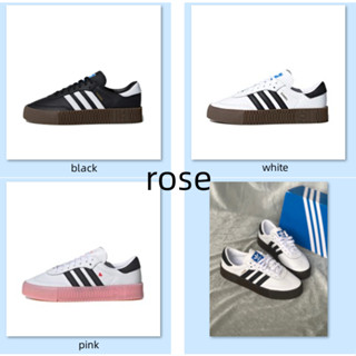 Adidas originals Samba rose Black and white pink ของแท้ 100%