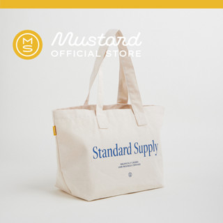 Standard Supply Market Tote - Natural กระเป๋าผ้าแคนวาส