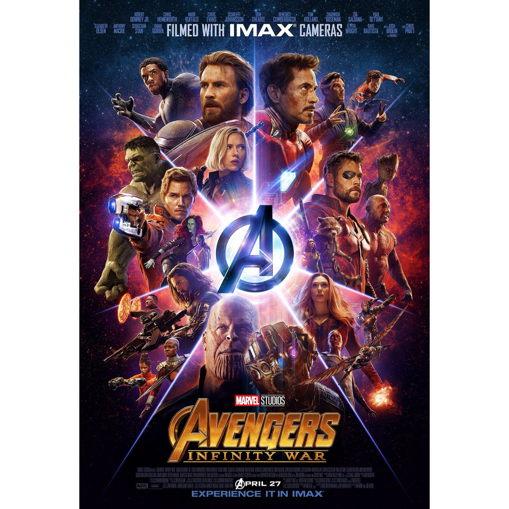 4K IMAX HDR Avengers 2018 Infinity War / Avengers 2019 Endgame