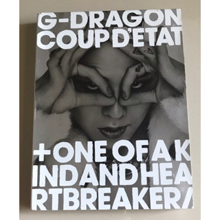 ซีดีเพลง ของแท้ มือ2สภาพดี...399บาท“G-Dragon”อัลบั้ม“Coup dEtat + One of a Kind &amp; Heartbreaker”(Japan Edition…2CD+DVD)