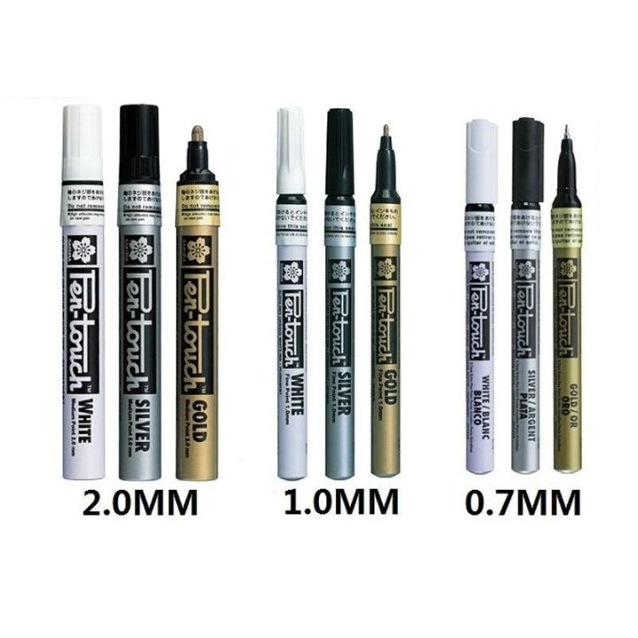 ปากกาเพ้นท์ Sakura Pen Touch ปากกามาร์คเกอร์ ใช้ได้กับทุกพื้นผิว ( 1 ด้าม )