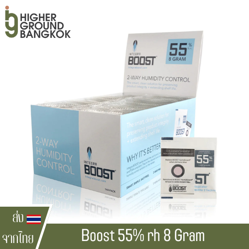 (ส่งไว) Boost 2 - way 62% rh 4 / 8 / 67 Gram Integra Boost 62% ซองควบคุมความชื้น ซองบ่มสมุนไพร ขนาด  4, 8 และ 67 กรัม