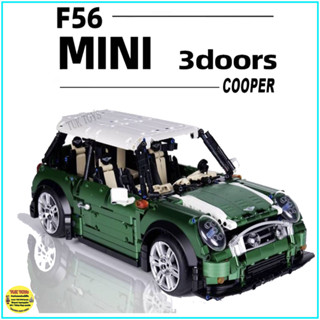 ตัวต่อเลโก้จีน เลโก้รถมินิคูเปอร์ มินิคูเปอร์ Mini Cooper F56 3 doors ขนาด 1:10 No.T5025 2292pcs+ACW