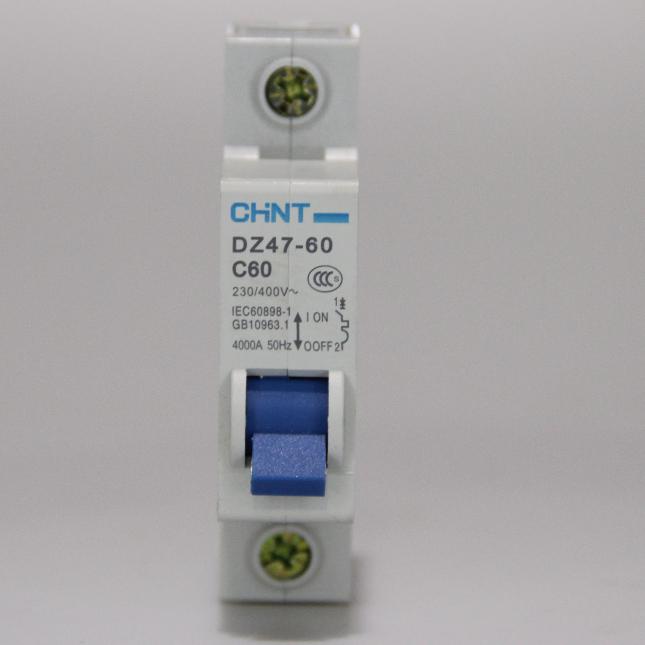 เบรกเกอร์ ยี่ห้อ เบรกเกอร์ลูกย่อย DZ47-60 1P C 60A