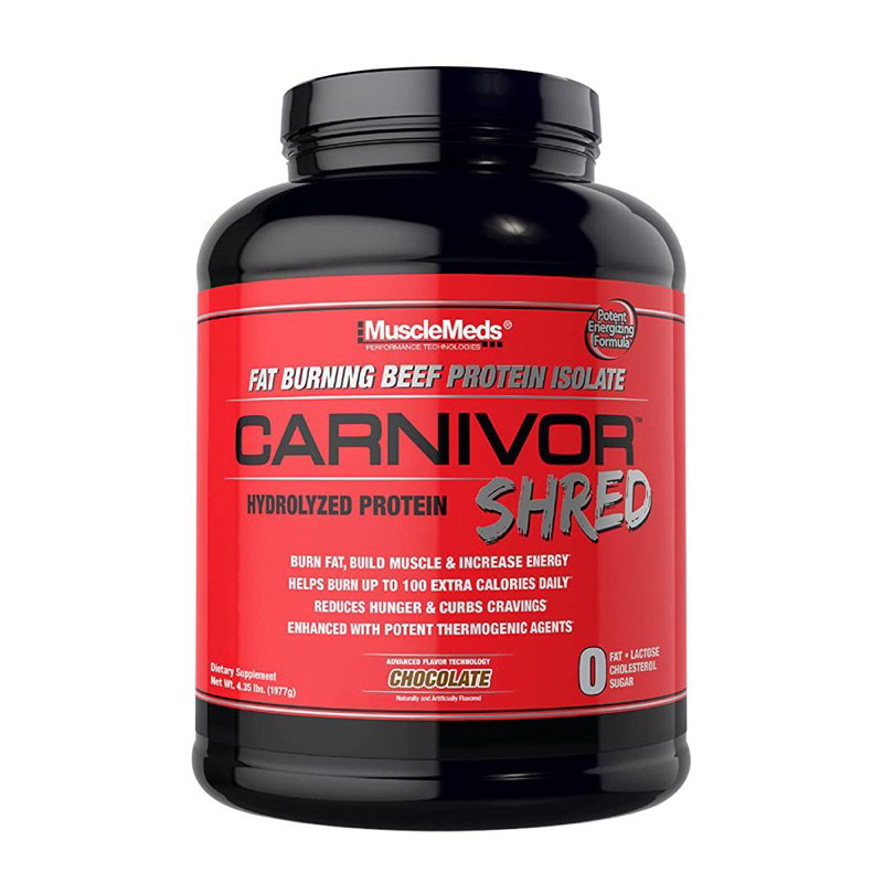 Carnivor SHRED whey (เวย์สุดเบิร์น) 4lbs