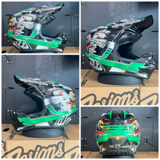 หมวกกันน็อก TROY LEE DESIGNS Polyacrylite Carb