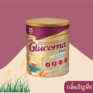 Glucerna Plus กลูเซอนา พลัส ธัญพืช 850 กรัม 1 กระป๋อง Glucerna Plus Wheat 850g  สำหรับผู้ป่วยเบาหวาน