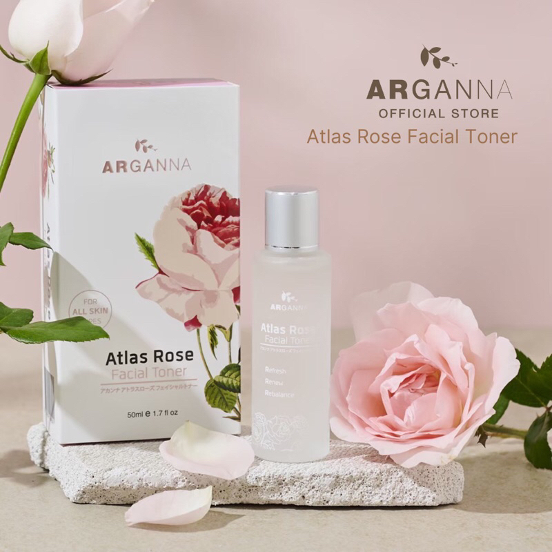 Atlas Rose Water น้ำตบกุหลาบป่า บริสุทธิ์100%