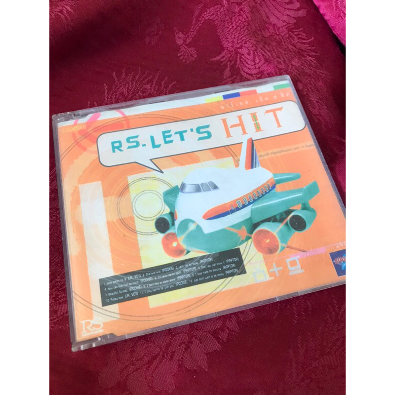 CD RS Let’s Hit รวมเพลงศิลปินวัยรุ่นอาร์เอส