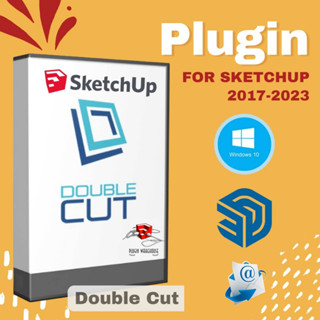 Double Cut (ปลั๊กอินเจาะผนัง) | Plugin for Sketchup