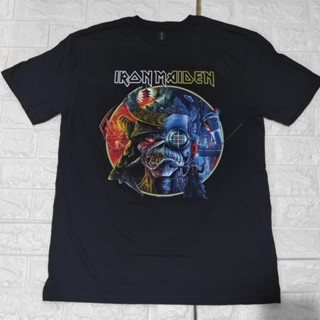 เสื้อวง Iron Maiden ลายใหม่ Samurai X Cyborg ลิขสิทธิ์แท้