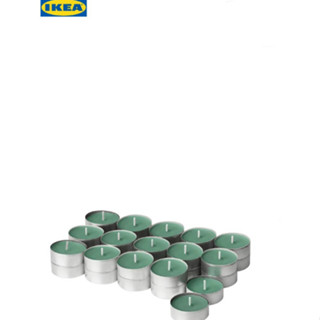 HEDERSAM เฮียเดอชัม เทียนทีไลท์หอม, เฟรชกราส/เขียวอ่อน, 3.5 ชม. IKEA