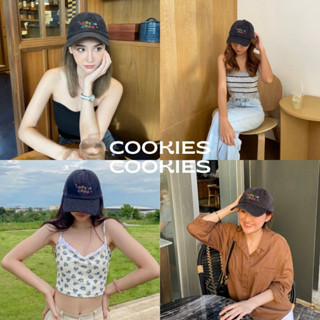 ใส่โค้ด 491X3 ลดทันที 20.-🔥 หมวกแก๊ป Lookin good in cookies🍪  by asissy.club