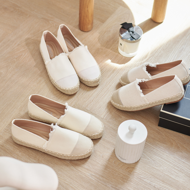 Minx chloe extra soft รองเท้าพื้นสาน espradrilles หุ้มส้น พื้นสาน minxshoes