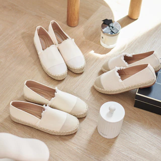 Minx chloe extra soft รองเท้าพื้นสาน espradrilles หุ้มส้น พื้นสาน minxshoes