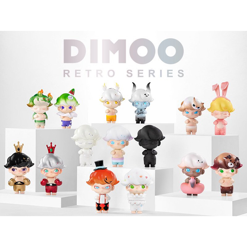 🌸พร้อมส่ง🌼(แบบสุ่ม-เลือกตัว)Dimoo Retro Series