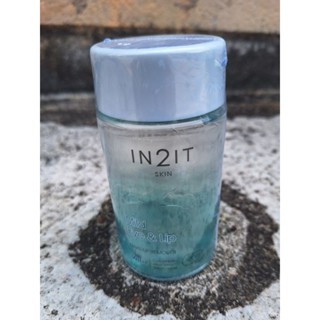 (แพ็กคู่)IN2IT Mild Eye&amp;Lip Make-Up Remover150ml. ล้างเครื่องสำอางค์ใบหน้าและรอบดวงตา