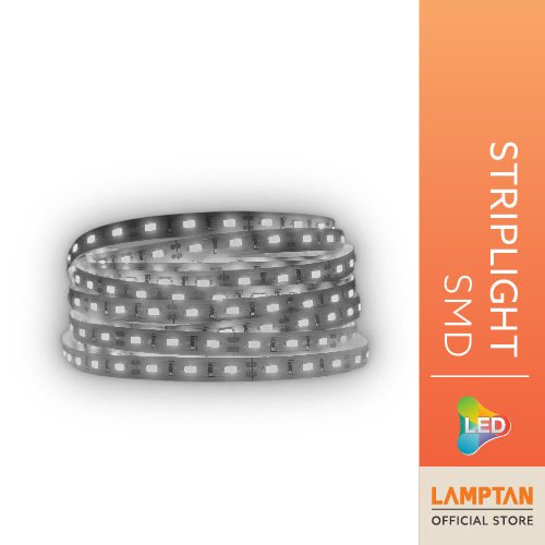 LAMPTAN หลอดไฟเส้น LED Striplight SMD 9w/เมตร ยาว 5 เมตร ใช้ภายในอาคาร