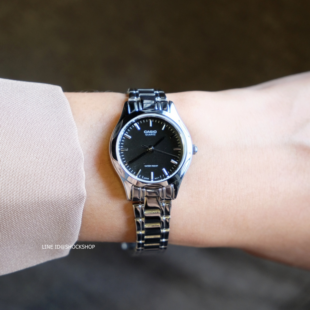 CASIO ของแท้ 100% นาฬิกาผู้หญิง สายสแตนเลส รุ่น LTP-1275  รับประกันสินค้า 1 ปี