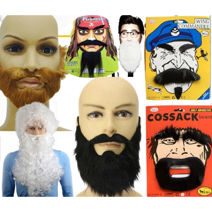 Magic Toys 20 บาท หนวดปลอม ของเล่นเด็ก หนวดแฟนซี Hobbies & Collections