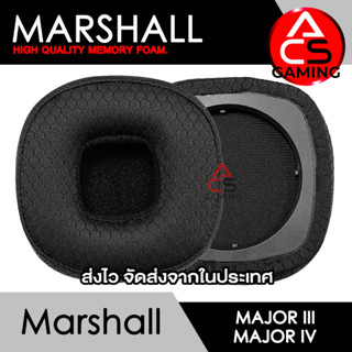 ACS ฟองน้ำหูฟัง Marshall (ผ้าลายตาราง) สำหรับรุ่น Major III/Major IV Headphone Memory Foam Earpads (จัดส่งจากกรุงทเพฯ)