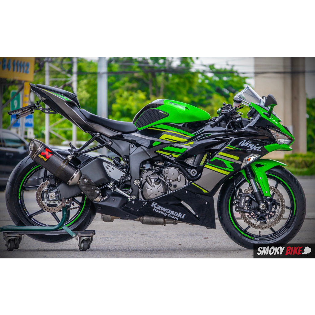 Akrapovic แท้ตรงรุ่น Zx6R มือสอง สภาพสวย