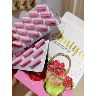 เอมิย่า กลูต้า สูตรใหม่ไมย่า (Amiya Gluta) กลูต้าไธโอนเข้มข้น ✅ ช่วยให้ผิวกระจ่างใส เนียนละเอียด ✅ ช่วยฟื้นฟูปัญหาผิวต่า