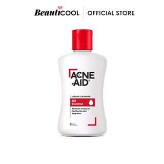 Acne-Aid Liquid Cleanser 100ml คลีนเซอร์ล้างหน้าสำหรับผู้มีปัญหาสิวผิวมันและผิวผสม ไม่ทำให้ผิวแห้งตึง