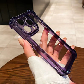 -เคสSpace shell ซิลิโคนใสกันกระแทกสำหรับ เคส compatible for ไอโฟน 11 12 13 14 Pro Max 7 8 Plus XS Max XR XS SE 2020