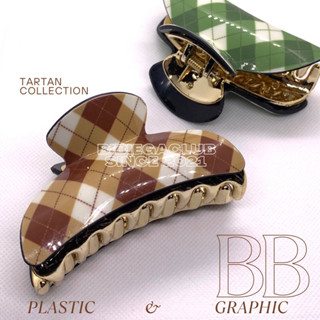 กิ๊บหนีบผม กิ๊บติดผม Tartan Collection (พร้อมส่ง)