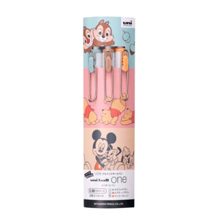 ปากกาเจล เซต 3 ชิ้น Uni ball One Fika  ลาย Disney Limited Edition ลิขสิทธิ์แท้