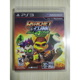 (มือ2) PS3​ -​ Rachet​ &amp;​ Clank future : All 4 one​ (Z.1)​