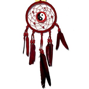 Dream catcher size 12 cm. (เครื่องรางดักความฝัน) DC1202