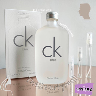 Calvin Klein One CK One EDT น้ำหอมแท้แบ่งขาย น้ำหอมซีเค วัน Eau De Toilette