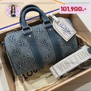 👜: New!! Louis Vuitton Ban 25 Denim Bag‼️ก่อนกดสั่งรบกวนทักมาเช็คสต๊อคก่อนนะคะ‼️